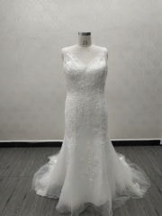 LW4136 Plus size wedding dress US22W