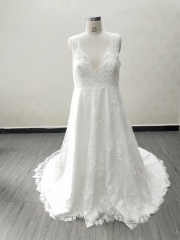 LW3160 Plus size wedding dress US24W