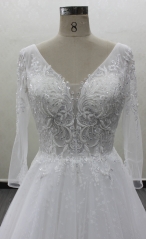 LW4164 Lace Applique Beaded