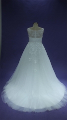 LW3136 Plus Size Bridal Dress