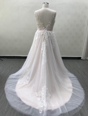 LW4246 Plus Size Wedding Dress