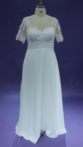 LW3120 Plus Size Bridal Gowns