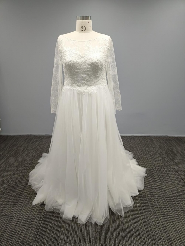 LW4218 Plus Size Wed