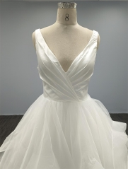 WT4341 Gorgeous Ruffle Skirt Wedding Dress
