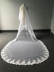 V1009 3.6M long Bridal Veil