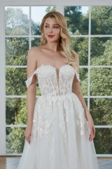 WT4294 2023 New Light Tulle Chic Style Wedding Dress