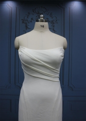WT4415 2023 New Bridal Dress Korean Satin Good Shape