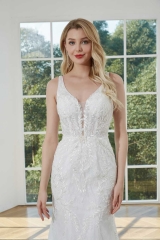 WT4178 2023 Leashion New Mermaid Bridal Gown