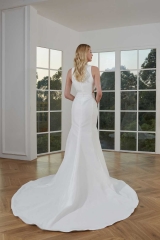 WT4365 2023 New Satin Mermaid Wedding Gown