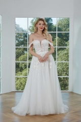 WT4294 2023 New Light Tulle Chic Style Wedding Dress