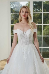 WT4181 2023 New Luxury Wedding Gown Off Shoulder