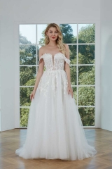 WT4294 2023 New Light Tulle Chic Style Wedding Dress