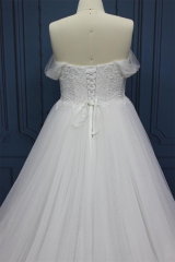 WT4407 Luxury Plus Size Bridal Gown Ball Gown