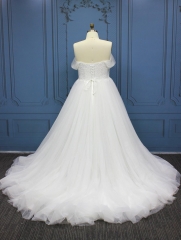 WT4407 Luxury Plus Size Bridal Gown Ball Gown