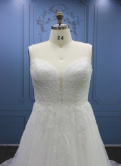 WT4190 New Plus Size Wedding Dress