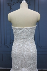 WT4383 new design lace sweetheart mermaid dress,
