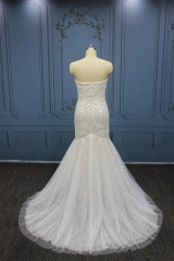 WT4383 new design lace sweetheart mermaid dress,