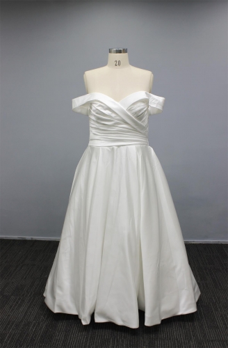 WT2260 Import Satin Floor length A line