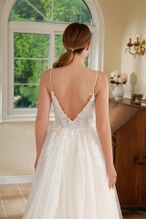 WT4701 2024 New Gorgeous Lace A line wedding dress