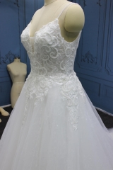 WT4409 Straps Lace Ball Gown