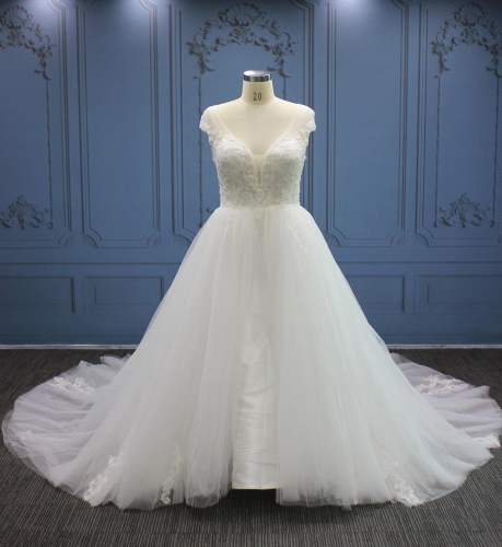 WT4414 High Quality Ball Gown, with detachable skirt