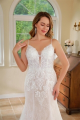 WT4712 2024 New Elegant lace Mermaid wedding dress