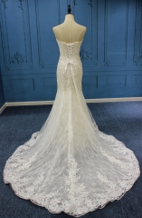 WT4427 New Sweetheart Lace Mermaid wedding dress