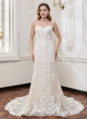 WT4879 2026 new Luxury Super sparkle Mermaid bridal