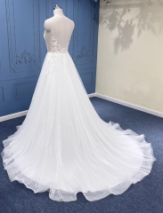 WT4694 New elegant Light Tulle Aline