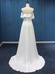 WT4824 Imitation acetate satin dress