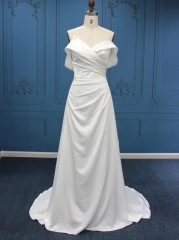 WT4824 Imitation acetate satin dress