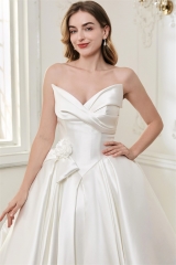 WT4884 Luxury Mikado Ball gown