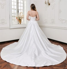 WT4852 Lovely Mikado Ball gown